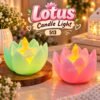 LEd Candle | Lotus Candle | Light Candle