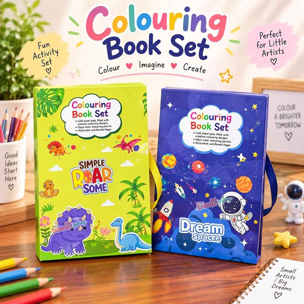 Colouring Book Set| Art Book | Drawing Book
