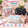 Organizer Pouch | Stationery Pouch | Makeup Pouch