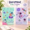 file folder | document holder | fancy stationery