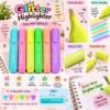 Highlighter pen set | Glitter Highlighter | pen highlighter