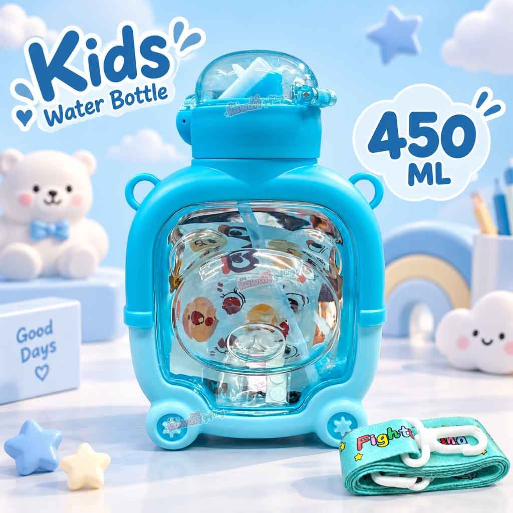 Cute Water Bottle | Cute Bottle | Cute Sipper Bottle