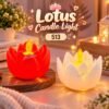 LEd Candle | Lotus Candle | Light Candle