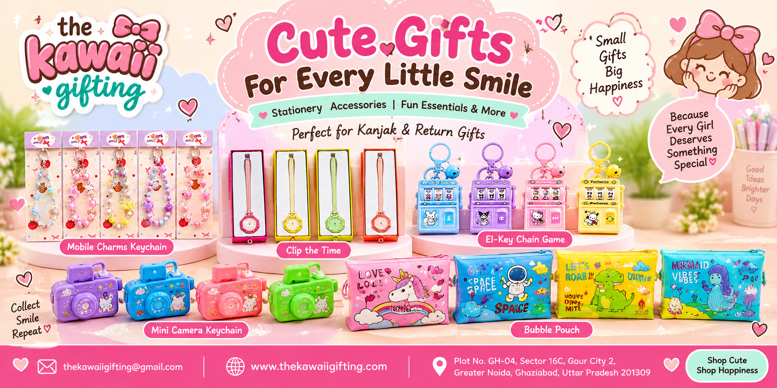 Kanjak Gift Ideas | Gift Items | Gift for Girls