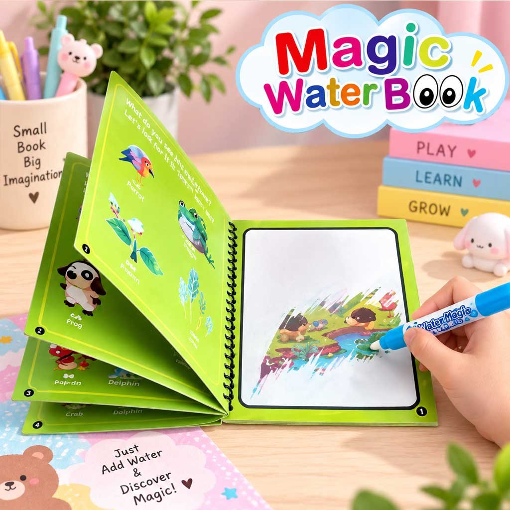 Water Coloring Book | Painting Book | Gift item
