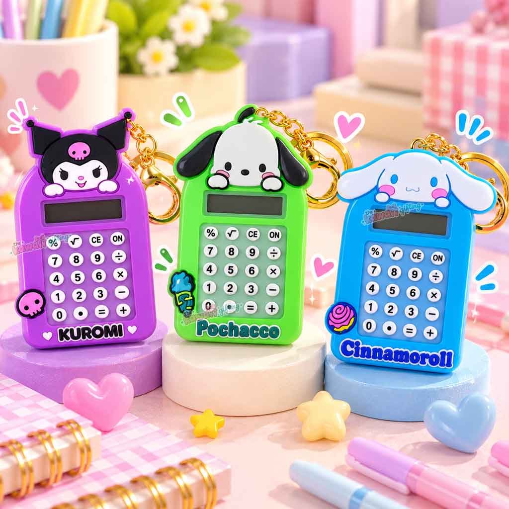 mini calculator keychain | cute keychain | gift item