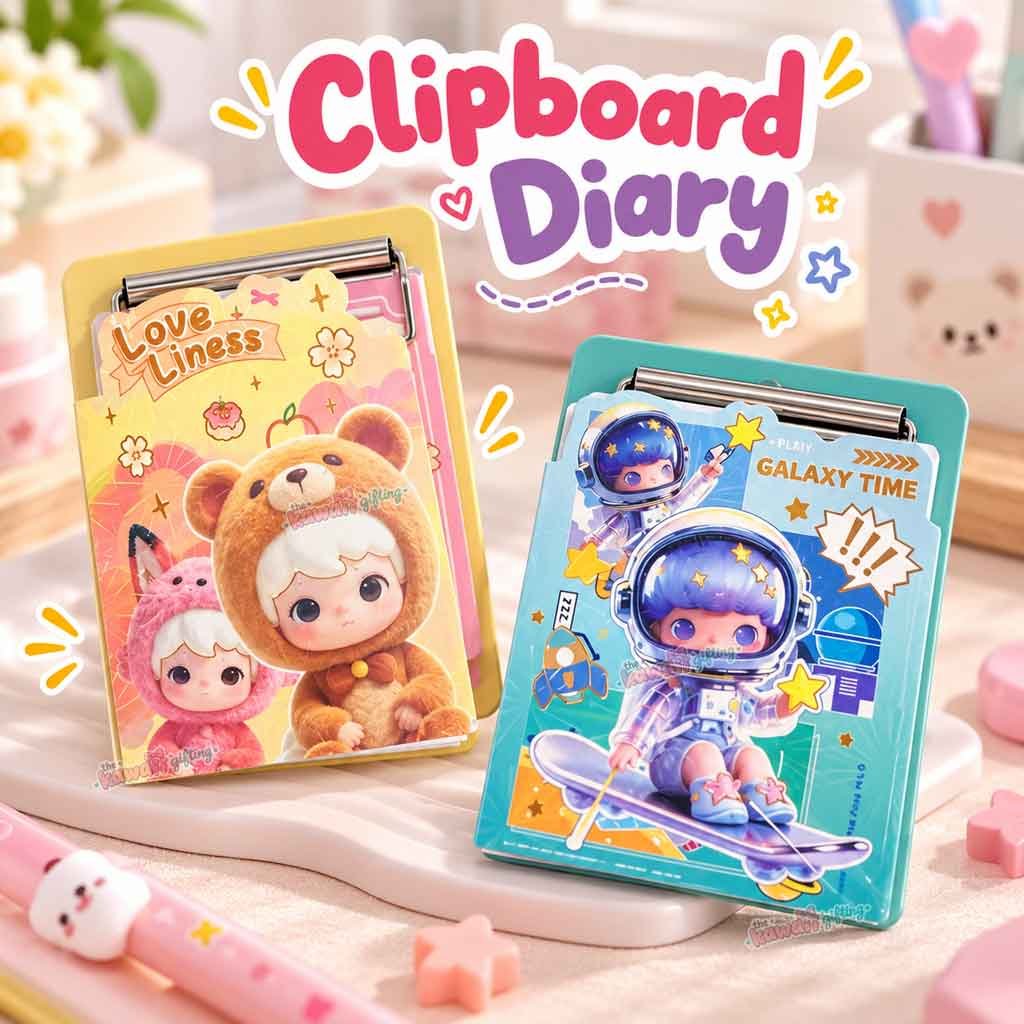 Clipboard Diary | Cute Diary | Clipboard