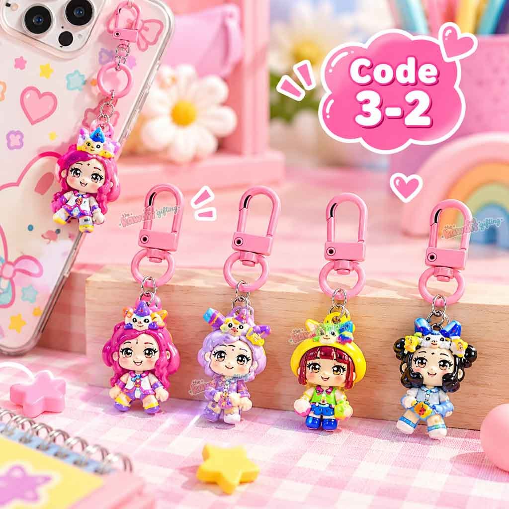 Mobile Charms Keychain | Cute Keychain | Phone Charm