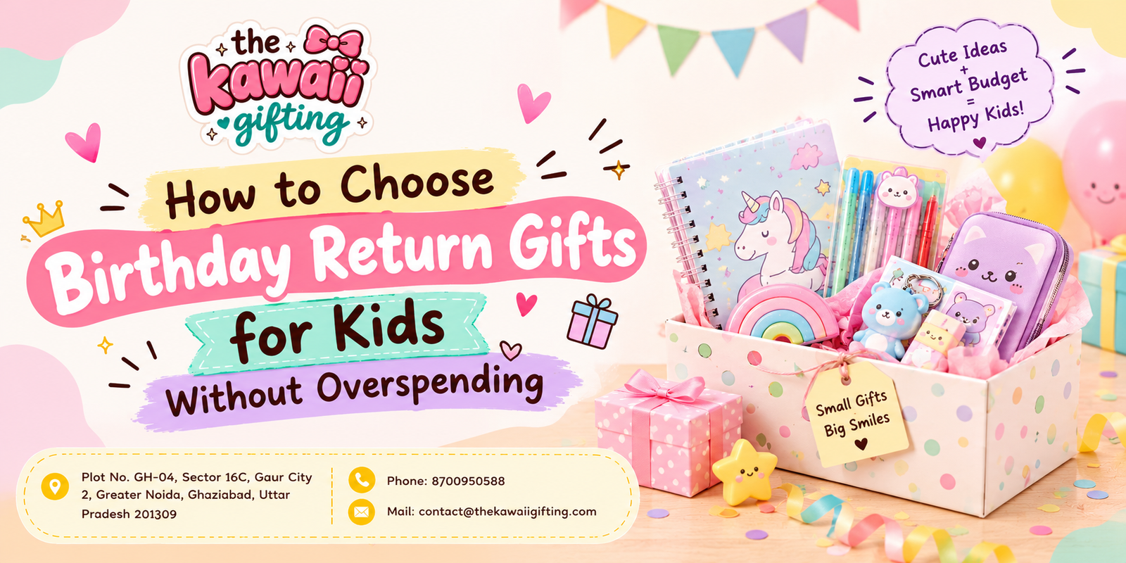 Birthday Return Gifts for Kids | Gift Items