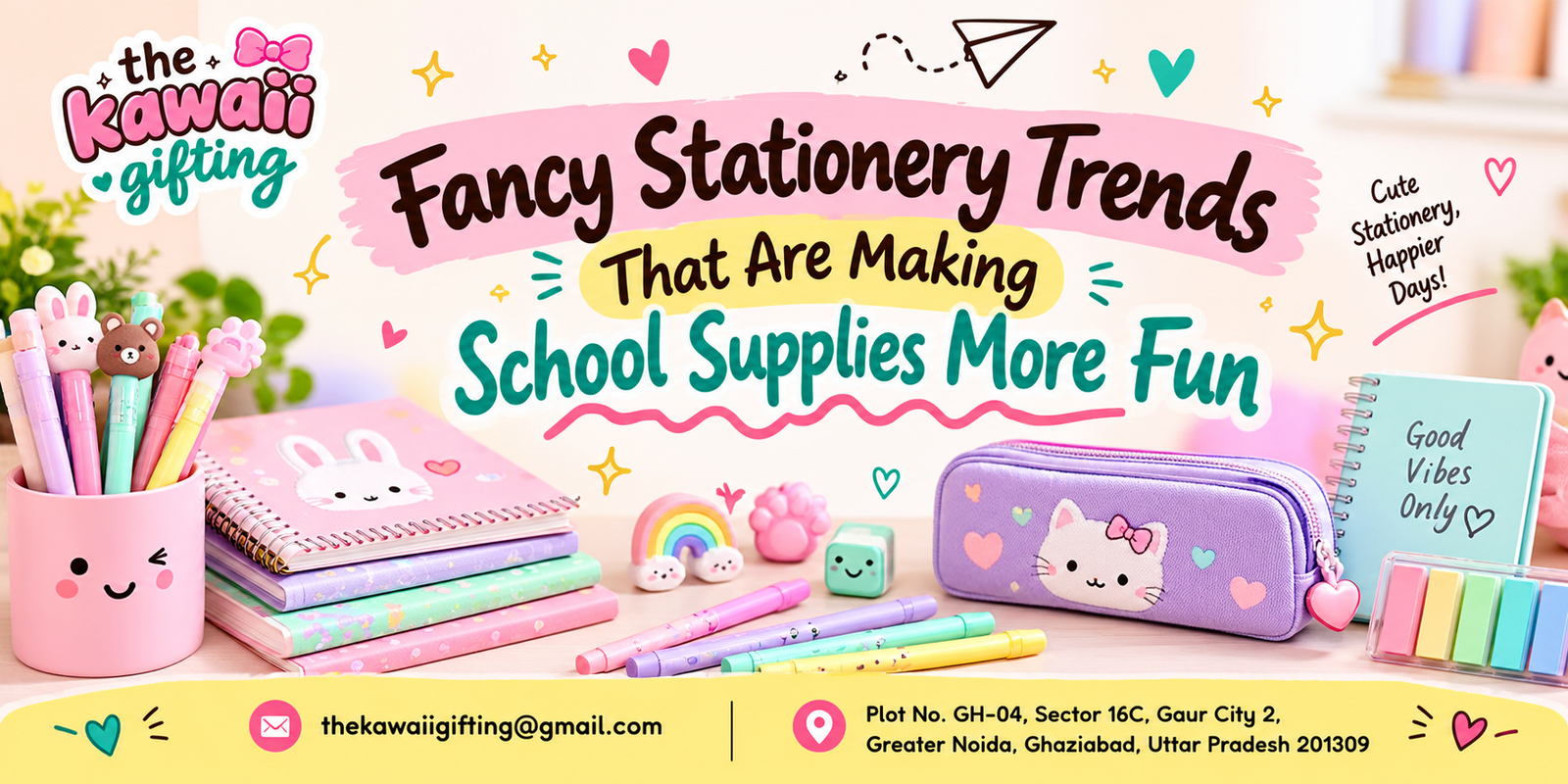Fancy Stationery | Cute Stationery | Kawaii Stationery