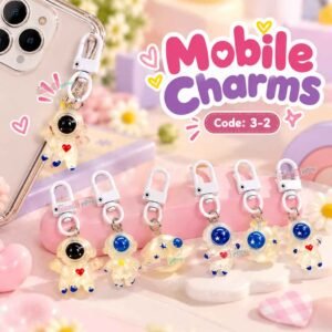Mobile Charms Keychain | Cute Keychain | Phone Charm